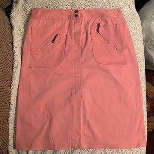 Christopher & Banks rose skirt Size 12